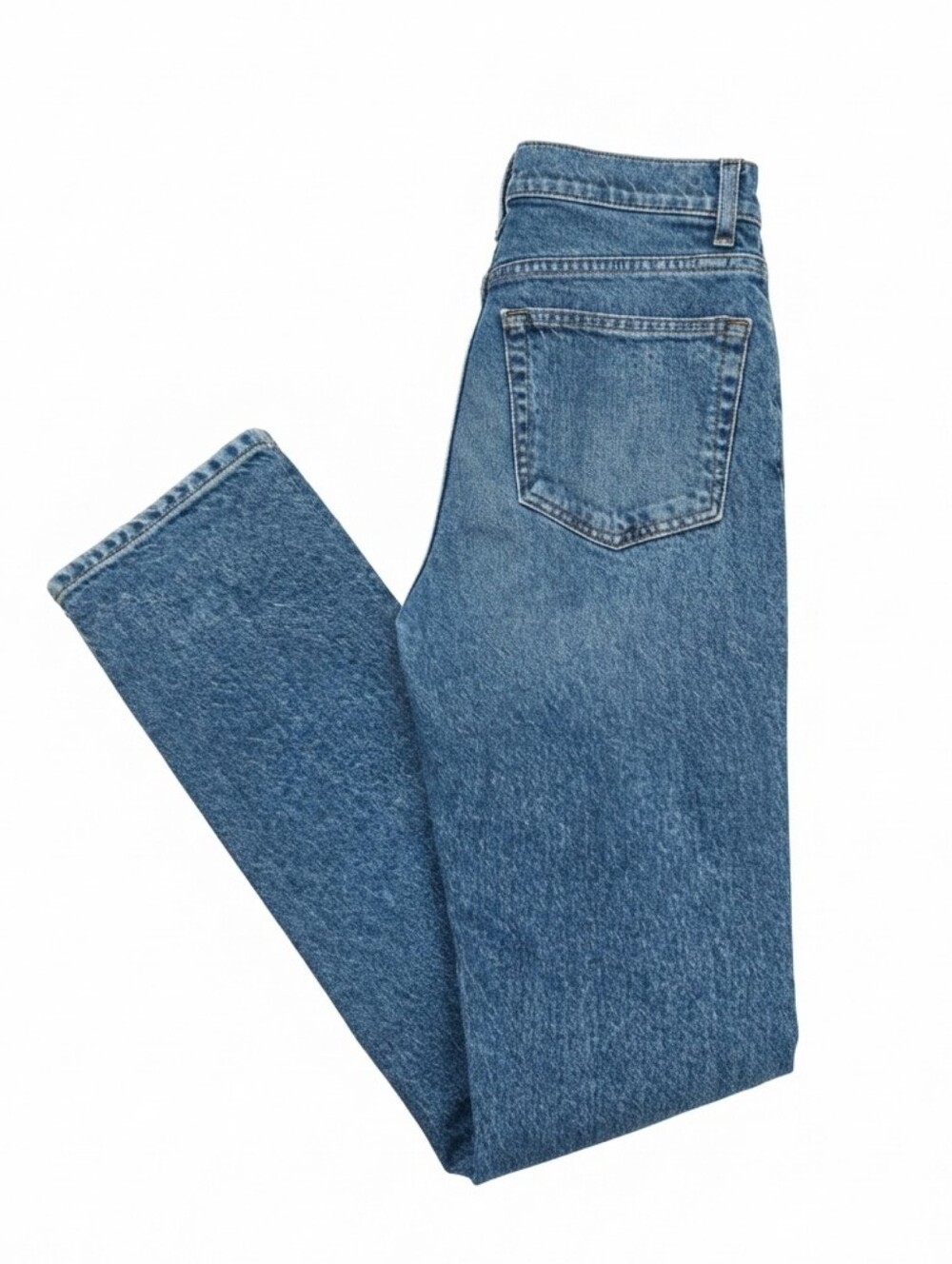 Reformation Liza High Rise Straight Cropped Jeans Laguna Wash Size 27